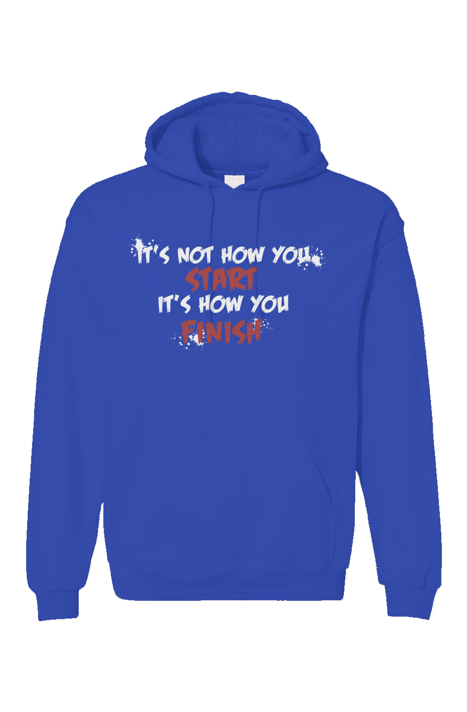 The Come Up - Hoodie Collection - How You Finish - Royal